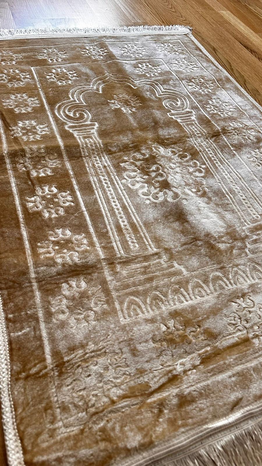 Gebetsteppich – Beige (80×120 cm)