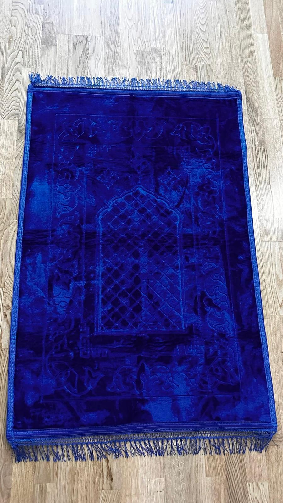 Gebetsteppich – Royalblau (80×120 cm)