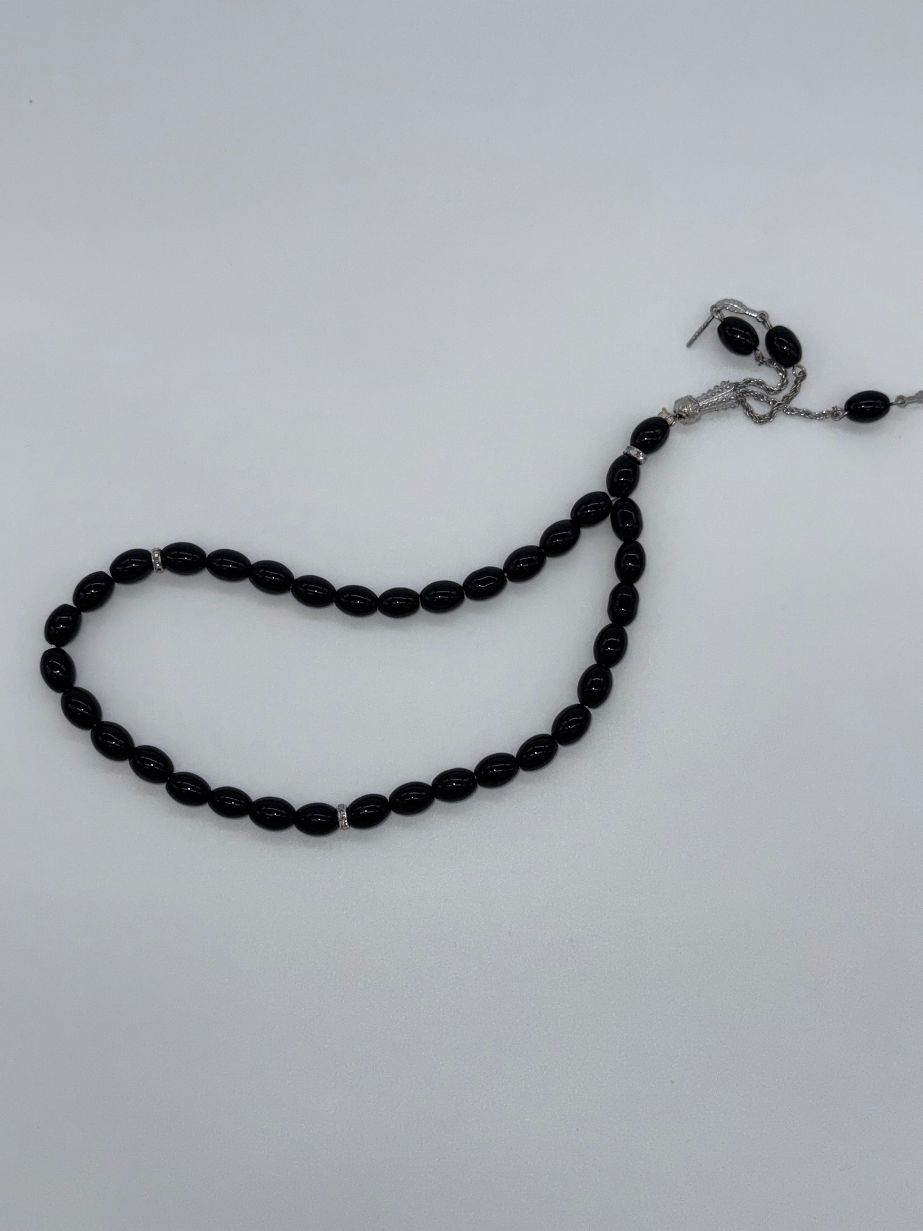 Tasbih – Schwarz (33 Perlen)